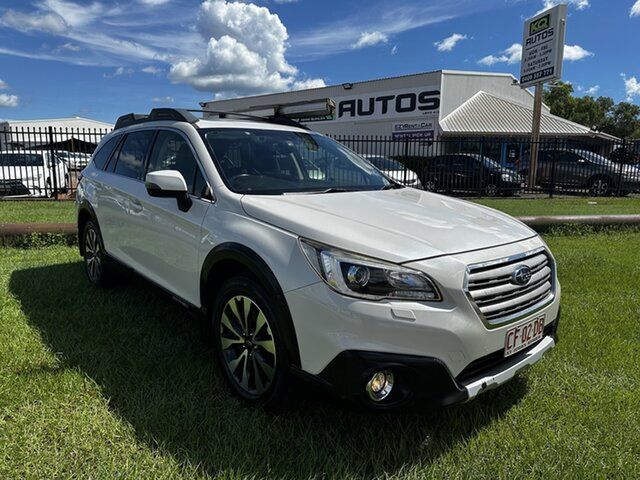 Used Subaru Outback B6A MY16 2.0D CVT AWD Premium Berrimah, 2016 Subaru Outback B6A MY16 2.0D CVT AWD Premium White 7 Speed Constant Variable Wagon