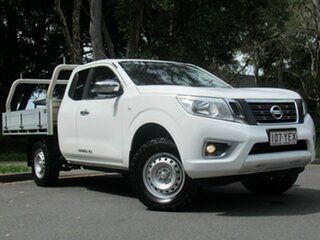 2018 Nissan Navara D23 S3 RX King Cab White 6 Speed Manual Cab Chassis.