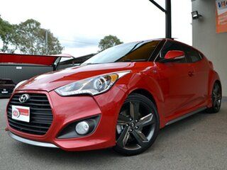 2015 Hyundai Veloster FS4 Series II SR Coupe D-CT Turbo Red 7 Speed Sports Automatic Dual Clutch