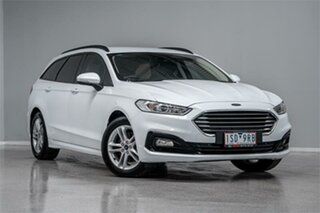 2019 Ford Mondeo MD Ambiente White 6 Speed Sports Automatic Wagon.