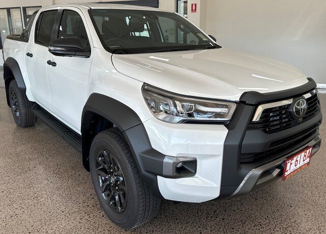 Used Toyota Hilux GUN126R Rogue Double Cab Winnellie, 2023 Toyota Hilux GUN126R Rogue Double Cab White 6 Speed Sports Automatic Utility