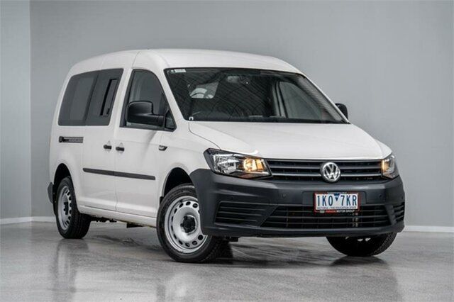 Used Volkswagen Caddy 2KN TSI220 Thomastown, 2017 Volkswagen Caddy 2KN TSI220 White 7 Speed Sports Automatic Dual Clutch Van