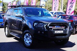 2017 Ford Ranger PX MkII XLT Double Cab Grey 6 Speed Sports Automatic Utility.