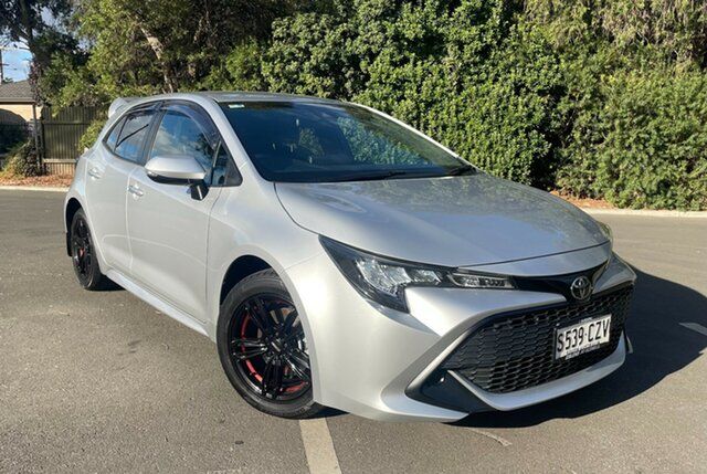 Used Toyota Corolla Mzea12R Ascent Sport Glenelg, 2018 Toyota Corolla Mzea12R Ascent Sport Silver 10 Speed Constant Variable Hatchback
