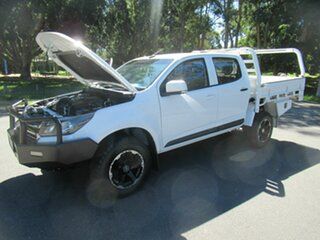 2018 Holden Colorado RG MY19 LS Crew Cab White 6 Speed Manual Cab Chassis