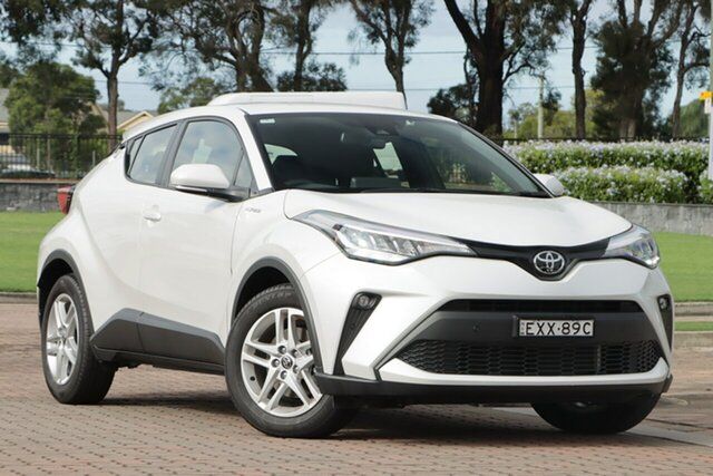 Pre-Owned Toyota C-HR NGX10R GXL S-CVT 2WD Warwick Farm, 2023 Toyota C-HR NGX10R GXL S-CVT 2WD Frosted White 7 Speed Constant Variable Wagon