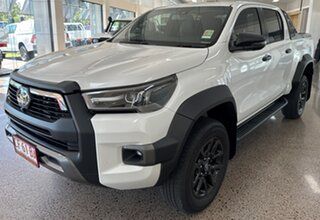 2023 Toyota Hilux GUN126R Rogue Double Cab White 6 Speed Sports Automatic Utility