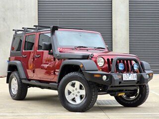 2012 Jeep Wrangler JK MY2012 Unlimited Sport Red 6 Speed Manual Softtop.
