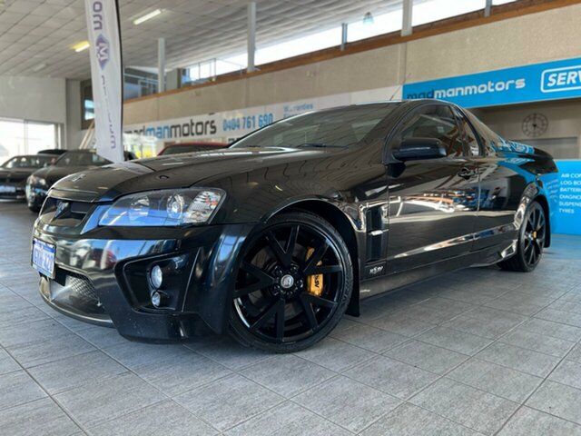 Used Holden Special Vehicles Maloo E Series MY09 R8 Wangara, 2008 Holden Special Vehicles Maloo E Series MY09 R8 Black 6 Speed Sports Automatic Utility