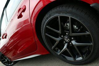 2022 Honda Civic 11th Gen MY22 VTi LX Premium Crystal Red 1 Speed Constant Variable Hatchback