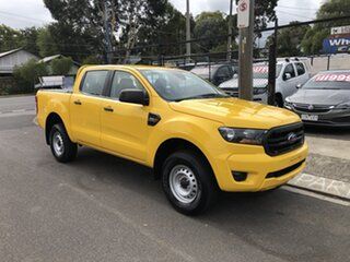 2020 Ford Ranger Yellow Automatic Double Cab.