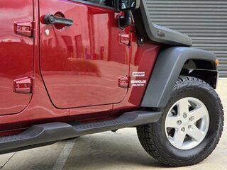 2012 Jeep Wrangler JK MY2012 Unlimited Sport Red 6 Speed Manual Softtop