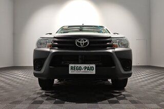 2018 Toyota Hilux GUN122R Workmate 4x2 White 5 speed Manual Cab Chassis