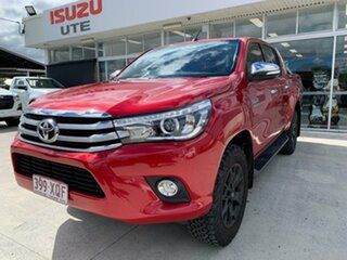 2016 Toyota Hilux GUN126R SR5 Double Cab Red 6 Speed Sports Automatic Utility