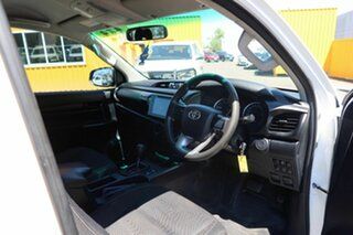 2018 Toyota Hilux GUN136R SR Hi Rider White 6 Speed Sports Automatic Dual Cab