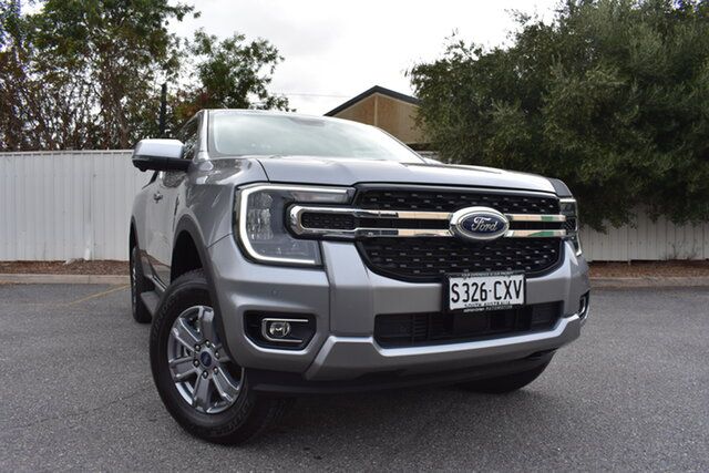 Used Ford Ranger PY 2023.50MY XLT St Marys, 2023 Ford Ranger PY 2023.50MY XLT Silver 10 Speed Sports Automatic Super Cab Pick Up