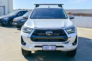 2020 Toyota Hilux GUN126R SR5 Double Cab Pearl White 6 Speed Sports Automatic Utility