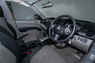 2013 Mitsubishi Triton MN GLX Silver 4 Speed Sports Automatic Cab Chassis