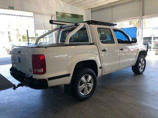 2014 Volkswagen Amarok 2H MY14 TDI420 4Motion Perm White 8 Speed Automatic Cab Chassis