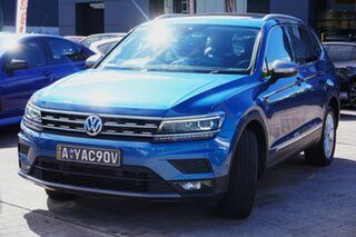2018 Volkswagen Tiguan 5N MY18 132TSI DSG 4MOTION Comfortline Blue Silk Metallic 7 Speed.