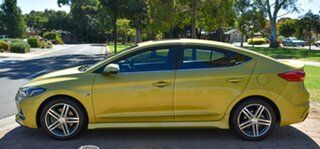 2017 Hyundai Elantra AD MY17 SR DCT Turbo Yellow 7 Speed Sports Automatic Dual Clutch Sedan