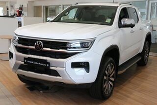 2023 Volkswagen Amarok NF MY23 TSI452 4MOTION Perm Aventura Clear White 10 Speed Automatic Utility.