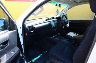 2018 Toyota Hilux GUN136R SR Hi Rider White 6 Speed Sports Automatic Dual Cab