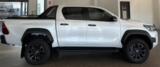 2023 Toyota Hilux GUN126R Rogue Double Cab White 6 Speed Sports Automatic Utility.