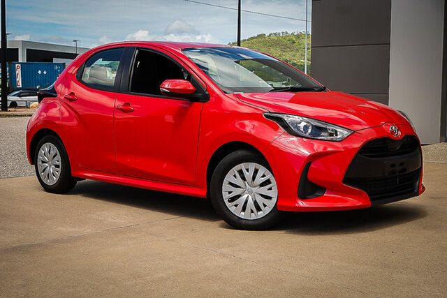 Used Toyota Yaris Mxpa10R Ascent Sport Townsville, 2022 Toyota Yaris Mxpa10R Ascent Sport Red 1 Speed Constant Variable Hatchback