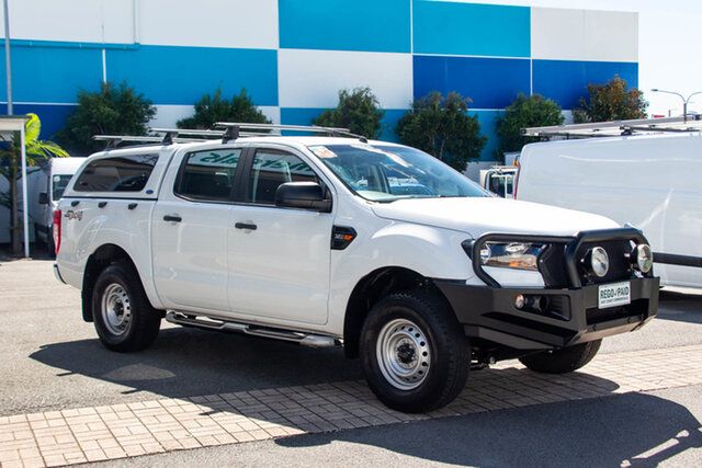Used Ford Ranger PX MkII 2018.00MY XL Plus Robina, 2018 Ford Ranger PX MkII 2018.00MY XL Plus White 6 speed Automatic Utility