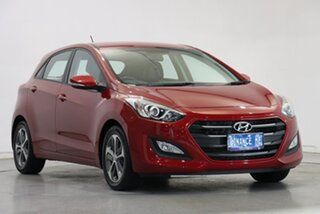 2015 Hyundai i30 GD4 Series II MY16 Active X Fiery Red 6 Speed Sports Automatic Hatchback.
