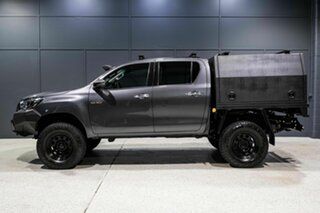 2019 Toyota Hilux GUN126R MY19 Upgrade SR5 (4x4) Grey 6 Speed Automatic Double Cab Pick Up.