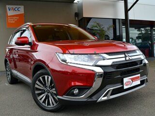 2019 Mitsubishi Outlander ZL MY20 LS 2WD Burgundy 6 Speed Constant Variable Wagon.