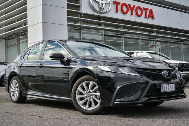 Pre-Owned Toyota Camry Axvh70R Ascent Sport South Morang, 2023 Toyota Camry Axvh70R Ascent Sport Eclipse Black 6 Speed Constant Variable Sedan Hybrid
