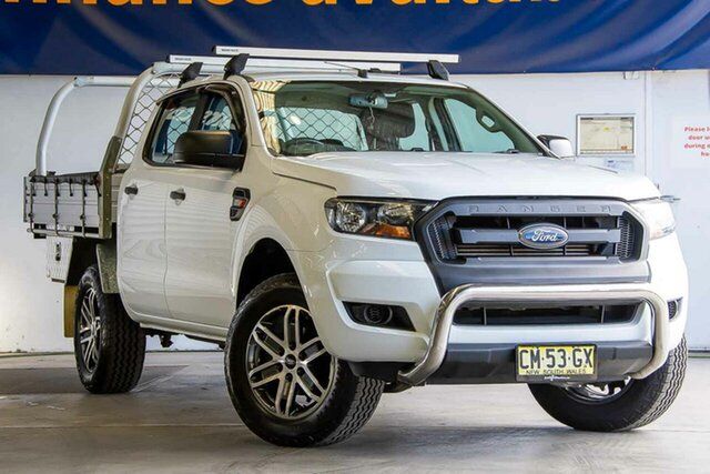 Used Ford Ranger PX MkII XL Hi-Rider Laverton North, 2017 Ford Ranger PX MkII XL Hi-Rider White 6 Speed Sports Automatic Cab Chassis
