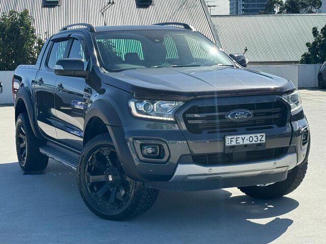 Used Ford Ranger PX MkIII 2019.75MY Wildtrak Liverpool, 2019 Ford Ranger PX MkIII 2019.75MY Wildtrak Grey 10 Speed Sports Automatic Double Cab Pick Up