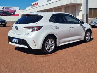 2022 Toyota Corolla ZWE211R SX E-CVT Hybrid Frosted White 10 Speed Constant Variable Hatchback.