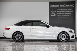 2016 Mercedes-Benz C-Class A205 C43 AMG 9G-Tronic 4MATIC Polar White 9 Speed Sports Automatic