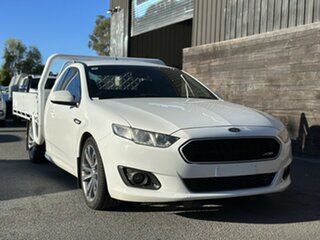 2015 Ford Falcon FG X XR6 Super Cab White 6 Speed Sports Automatic Cab Chassis.