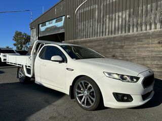2015 Ford Falcon FG X XR6 Super Cab White 6 Speed Sports Automatic Cab Chassis.