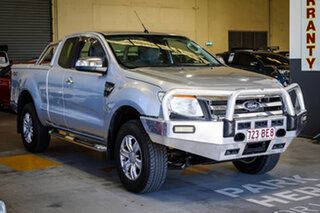 2013 Ford Ranger PX XLT Super Cab Silver 6 Speed Sports Automatic Utility.