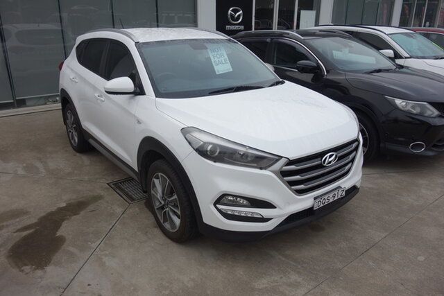 Used Hyundai Tucson TL MY18 Active X 2WD East Maitland, 2017 Hyundai Tucson TL MY18 Active X 2WD White 6 Speed Sports Automatic Wagon