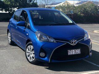 2016 Toyota Yaris NCP131R SX Blue 4 Speed Automatic Hatchback.