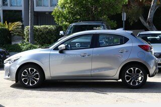 2017 Mazda 2 DJ MY17 Genki Sonic Silver 6 Speed Automatic Hatchback