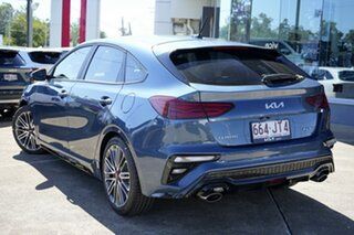 2023 Kia Cerato BD MY24 GT DCT Mineral Blue 7 Speed Sports Automatic Dual Clutch Hatchback.