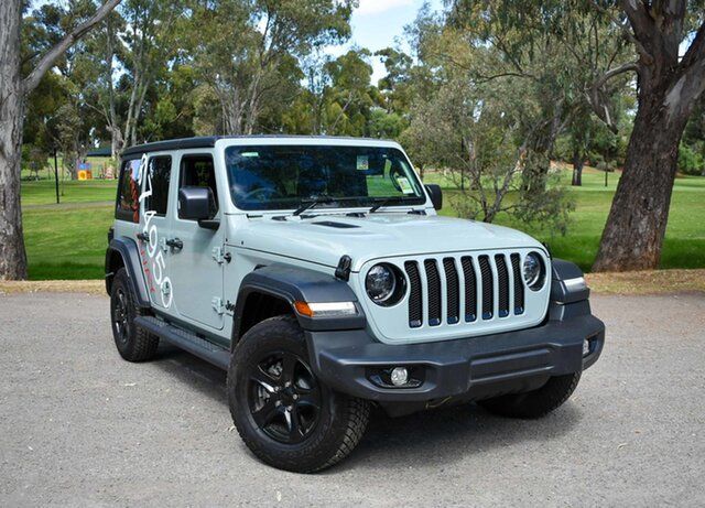 Used Jeep Wrangler JL MY23 Unlimited Night Eagle Salisbury Park, 2023 Jeep Wrangler JL MY23 Unlimited Night Eagle Earl Clear Coat 8 Speed Automatic Hardtop