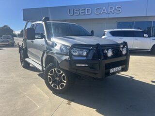 2022 Toyota Hilux GUN126R SR Silver 6 Speed Sports Automatic Cab Chassis.