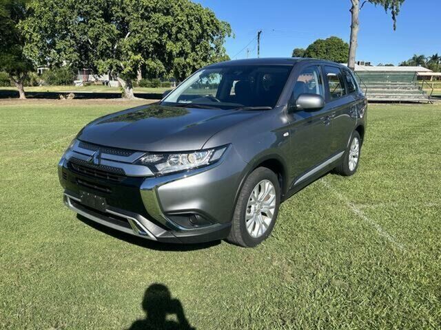 Pre-Owned Mitsubishi Outlander ZL MY21 ES 7 Seat (2WD) Emerald, 2021 Mitsubishi Outlander ZL MY21 ES 7 Seat (2WD) Silver 6 Speed CVT Auto Sequential Wagon