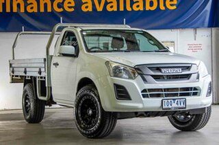 2018 Isuzu D-MAX MY18 SX White 6 Speed Sports Automatic Cab Chassis.