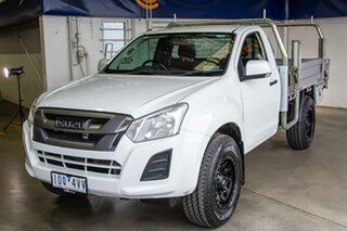 2018 Isuzu D-MAX MY18 SX White 6 Speed Sports Automatic Cab Chassis
